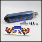 Customized ID:50 51 61 63 65mm Motorcycle Exhasut Escape Moto Muffler for KTM for Z900 Z800 Z1000 ER6N MT07 MT09 Tmax530 R25 R6 - Image 5