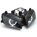 Moto Custom Angel Devil Eyes Led Head Lamps HID Headlamp Projector Headlight Assembly For Honda CBR600RR F5 CBR 600 RR 2003-2006 - Image 4